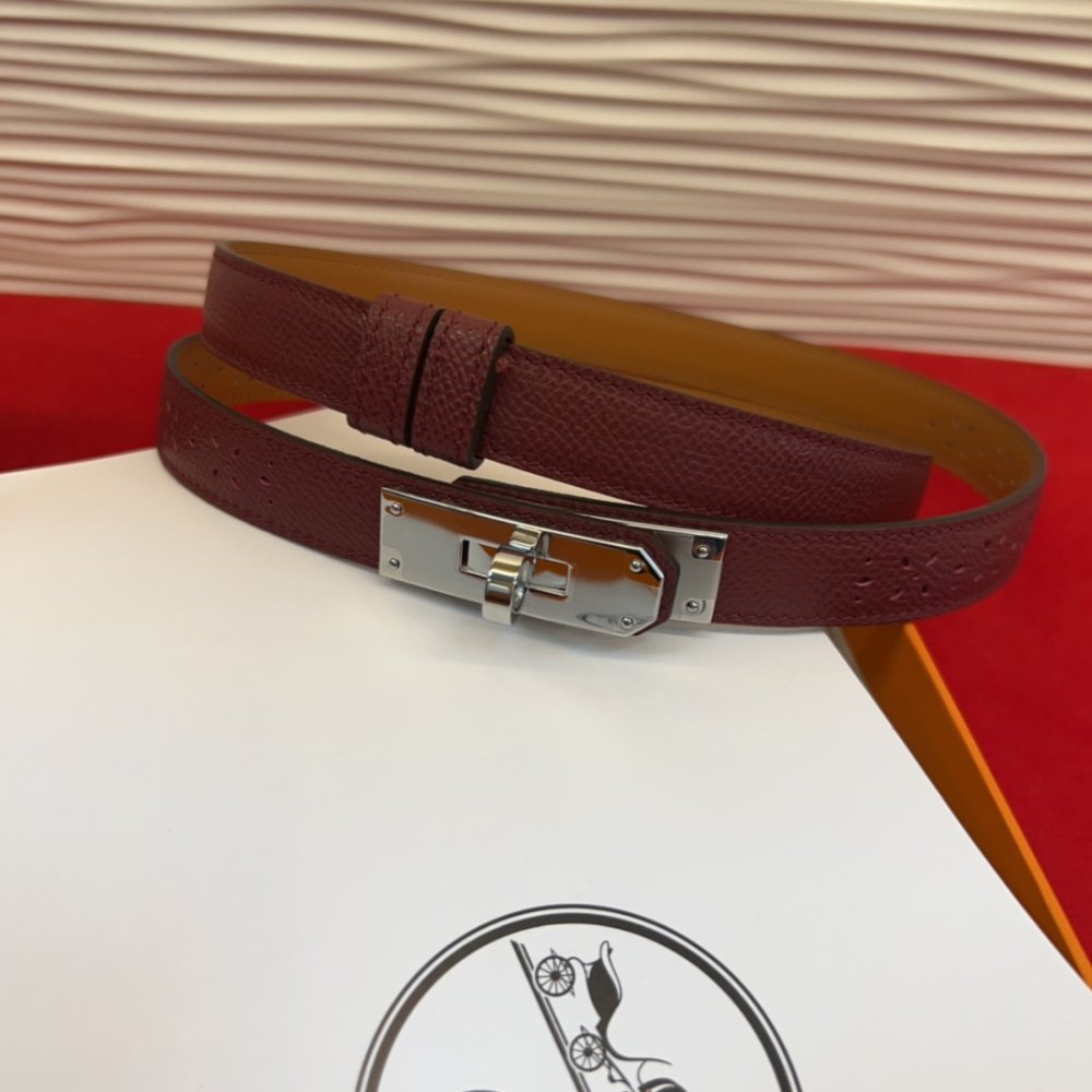 Ремень Kelly кожаный 1.8 см