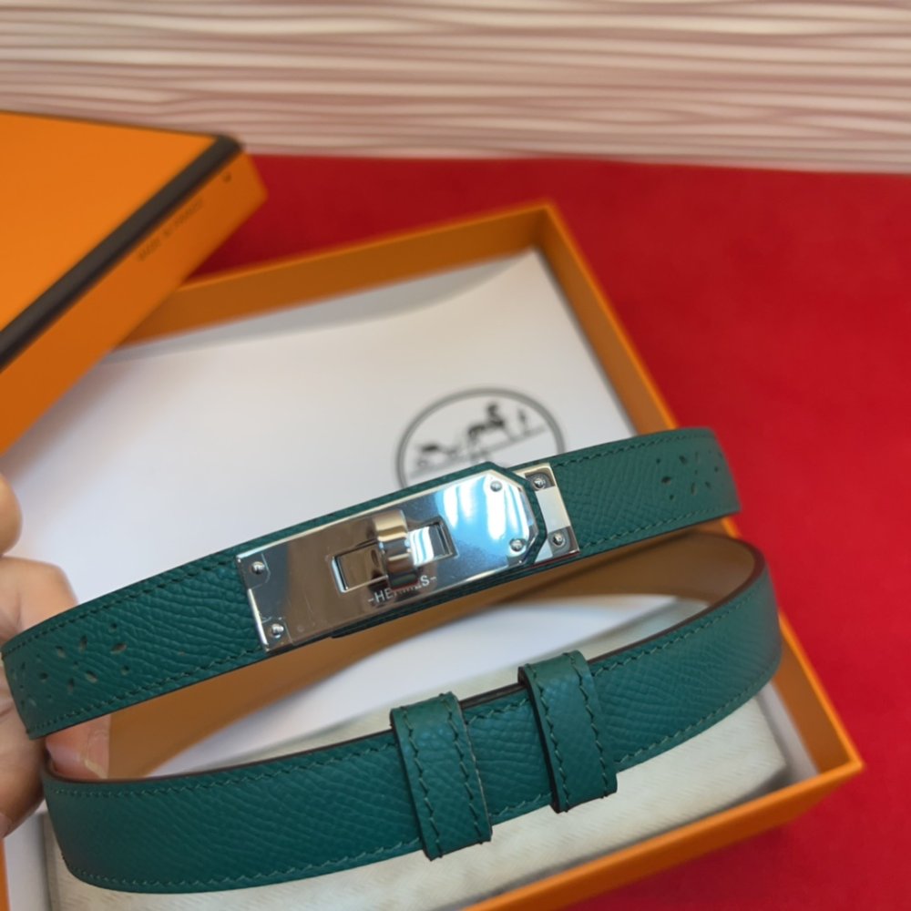 Ремень Kelly кожаный 1.8 см