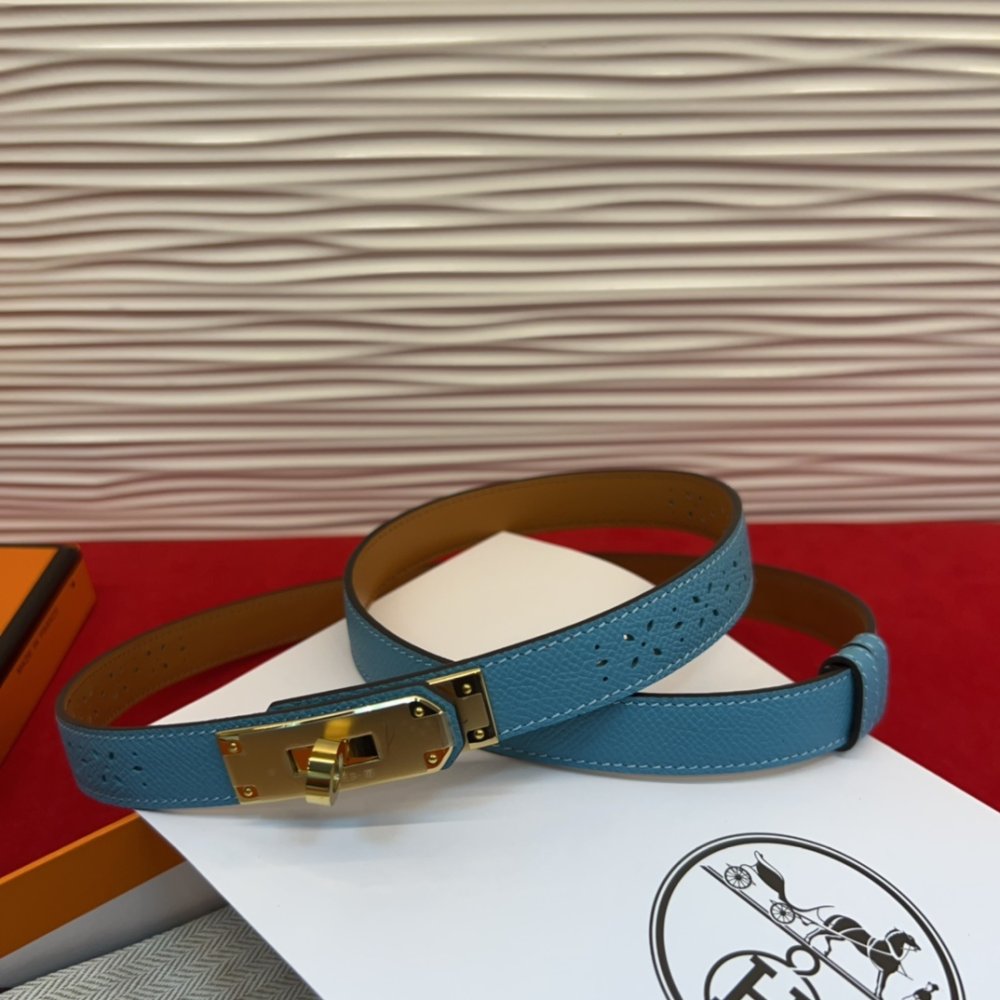 Ремень Kelly кожаный 1.8 см