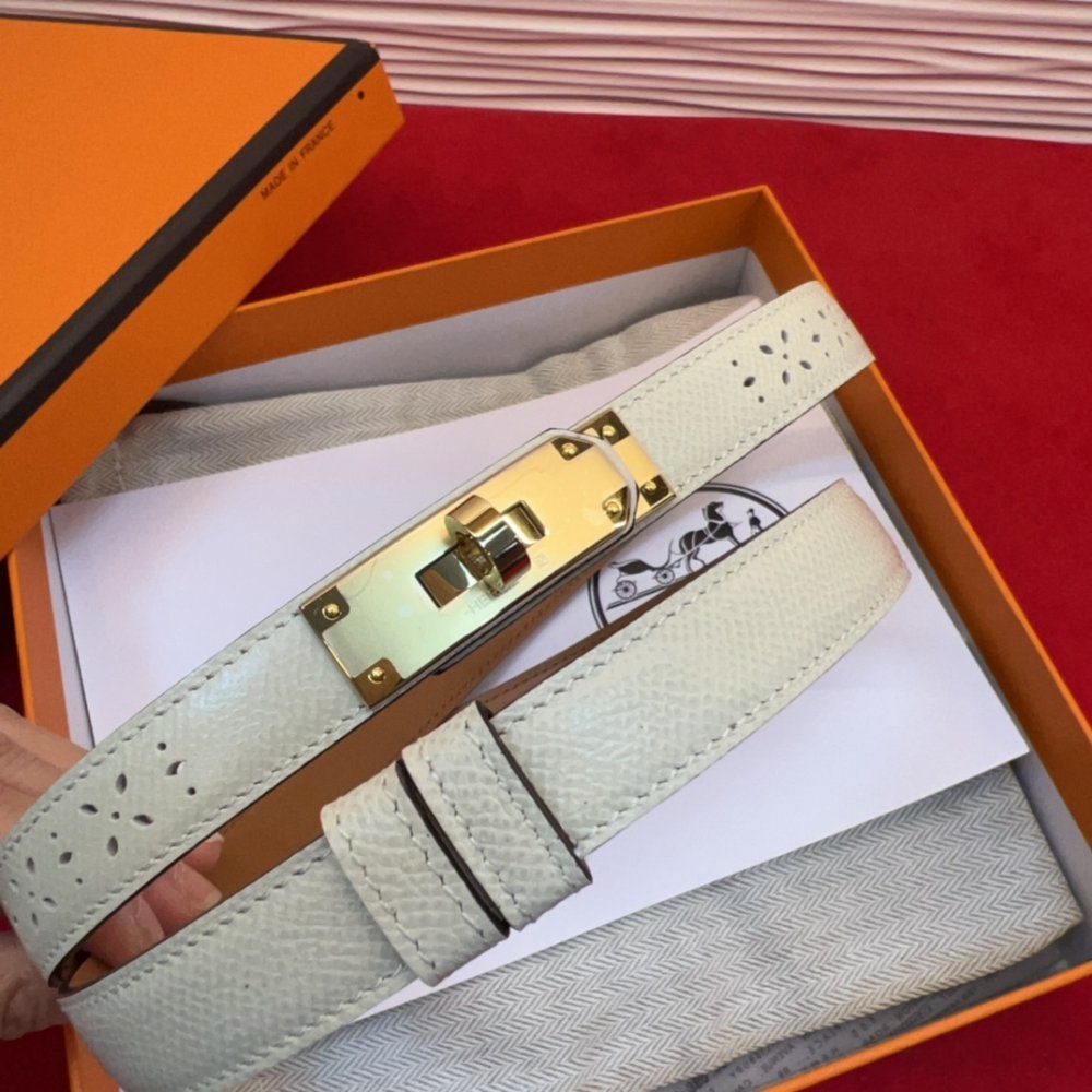 Ремень Kelly кожаный 1.8 см