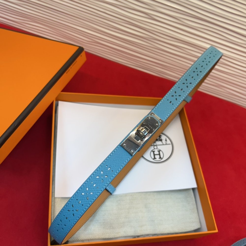 Ремінь Kelly шкіряний 1.8 см фото 4