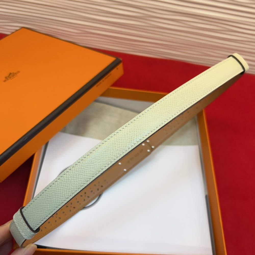 Ремень Kelly кожаный 1.8 см фото 4