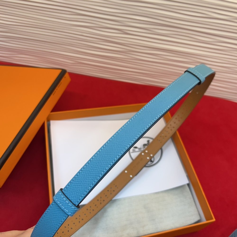 Ремінь Kelly шкіряний 1.8 см фото 5