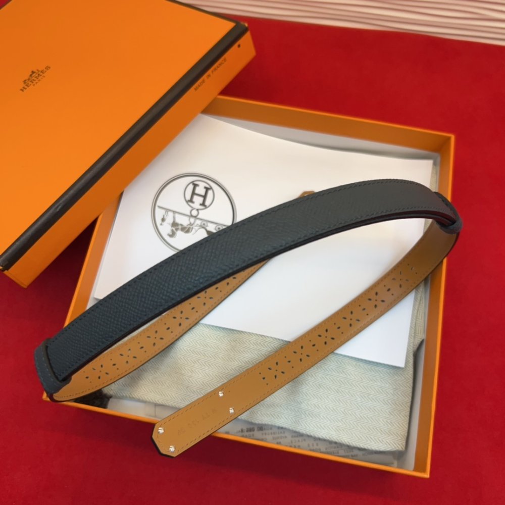 Ремень Kelly кожаный 1.8 см фото 5