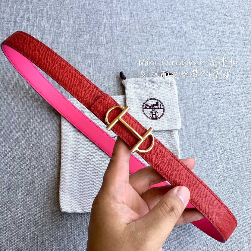 Ремень кожаный 2.5 см