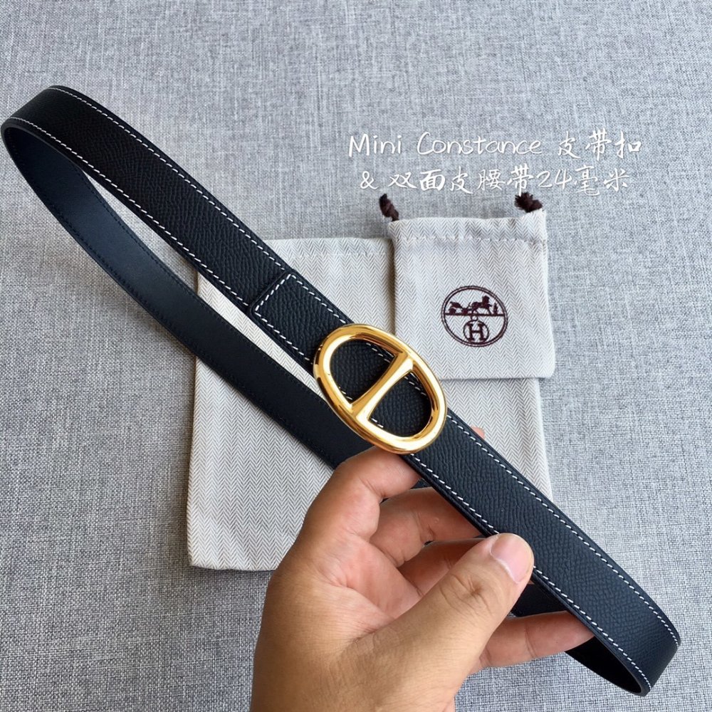 Ремень кожаный 2.5 см