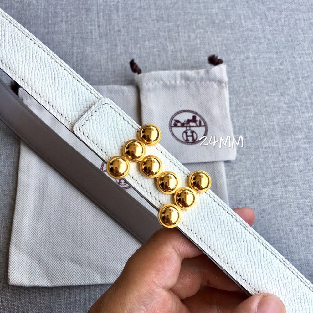 Ремень кожаный 2.5 см фото 2