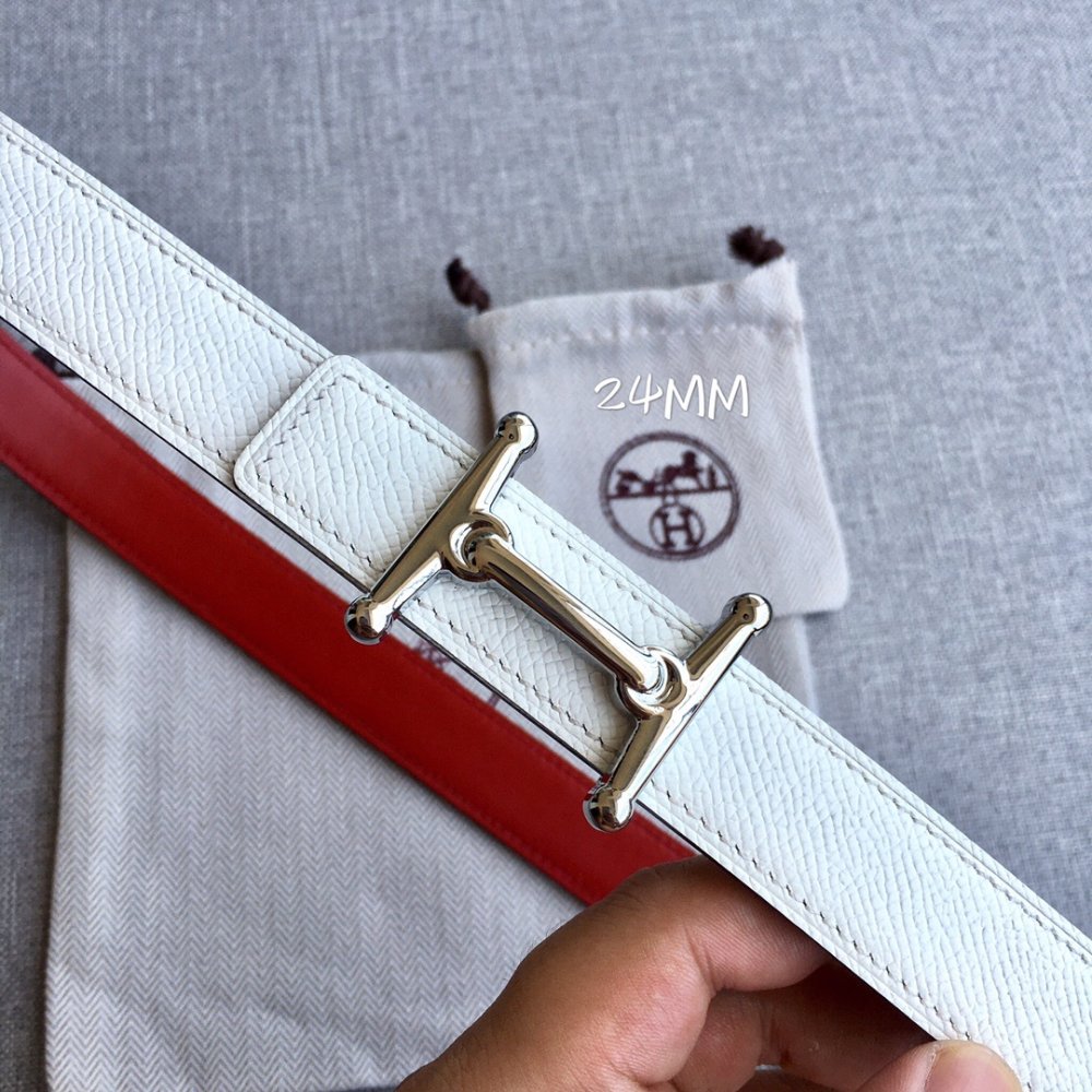 Ремень кожаный 2.5 см фото 2