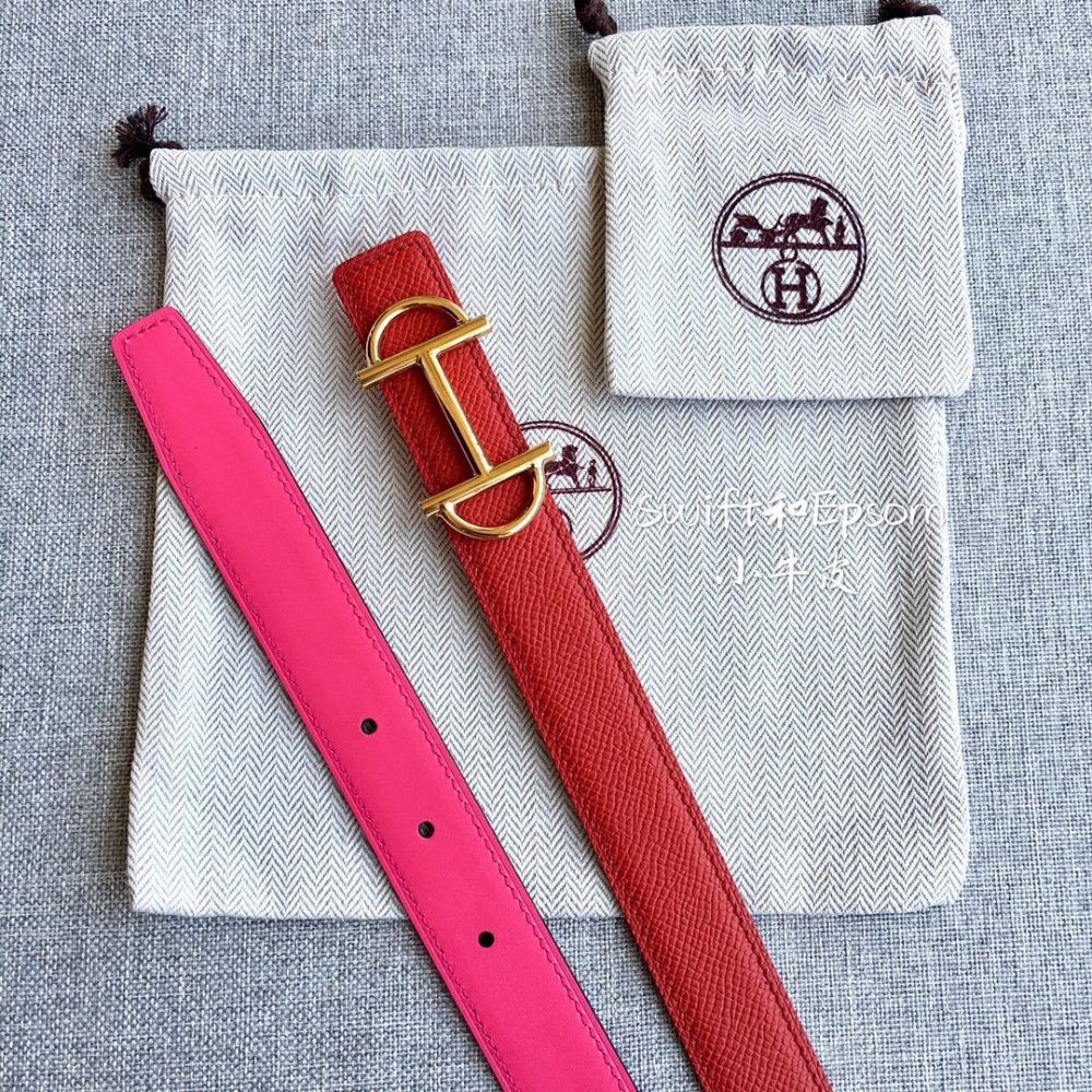 Ремень кожаный 2.5 см фото 4