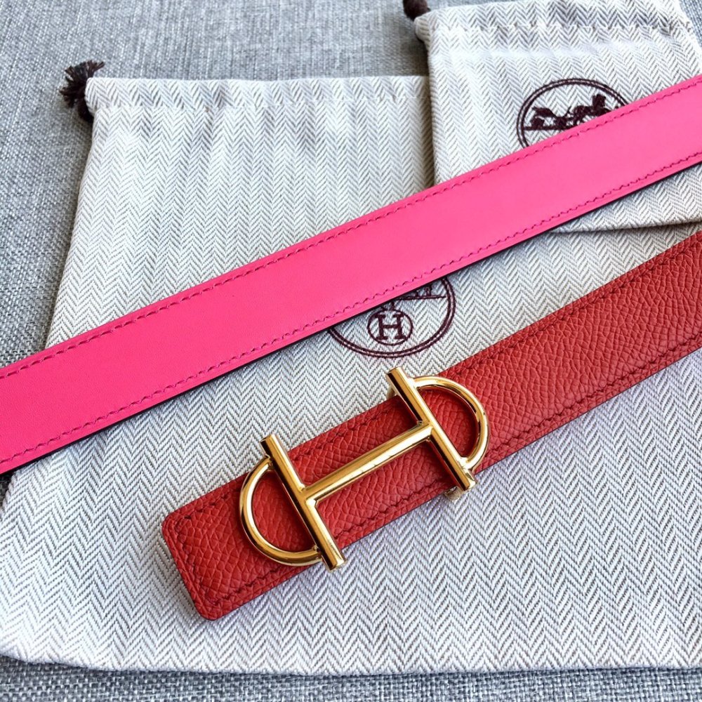 Ремень кожаный 2.5 см фото 5