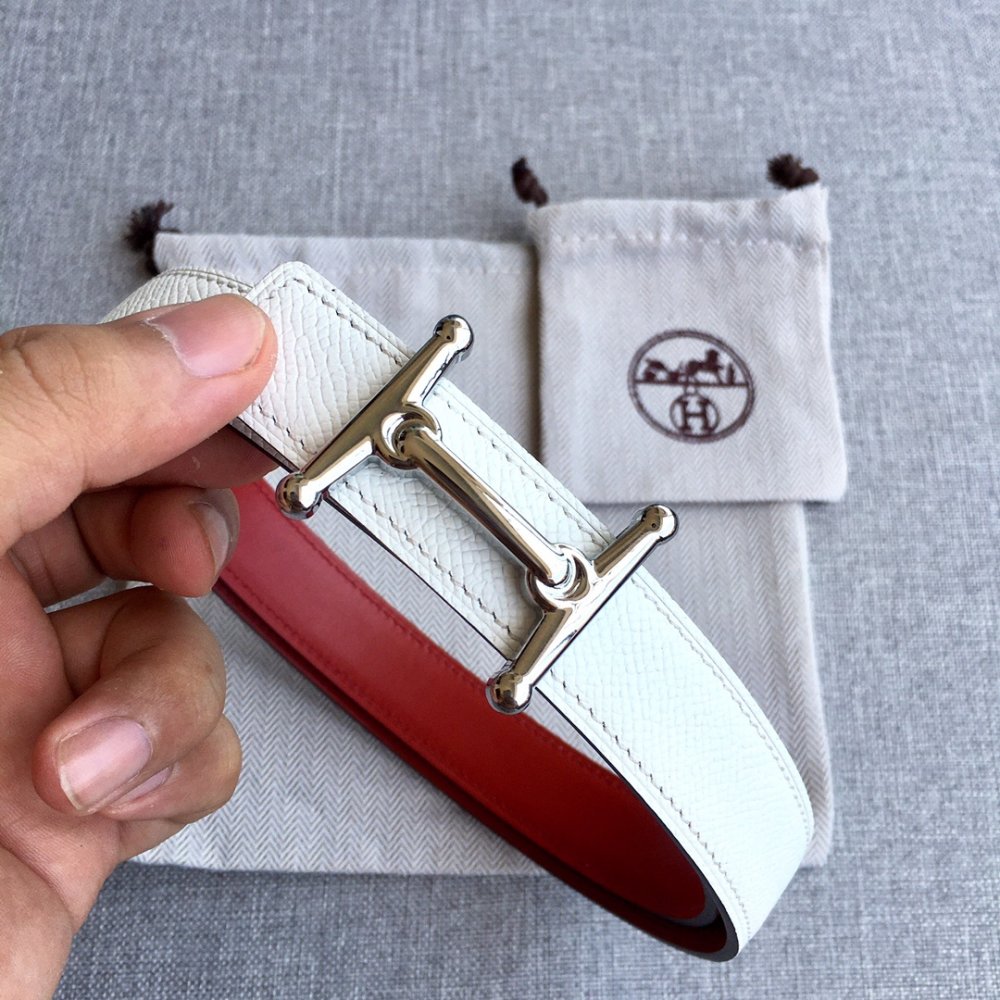 Ремень кожаный 2.5 см фото 5