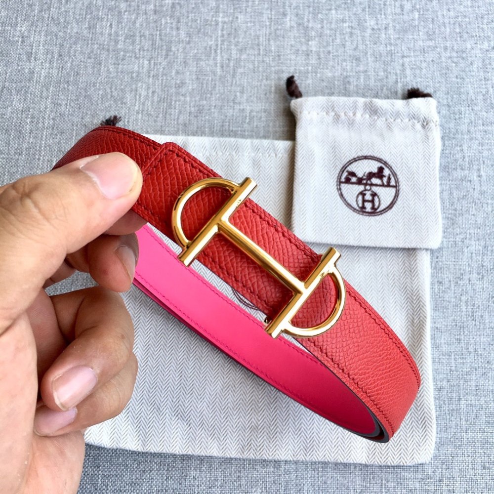 Ремень кожаный 2.5 см фото 6