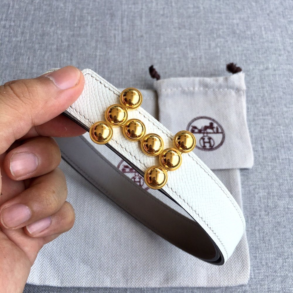 Ремень кожаный 2.5 см фото 6