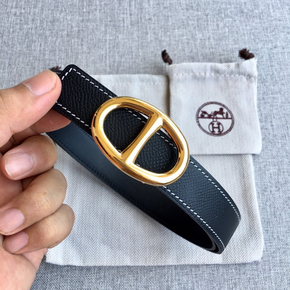 Ремень кожаный 2.5 см фото 6