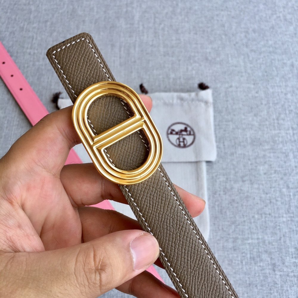 Ремень кожаный 2.5 см фото 6