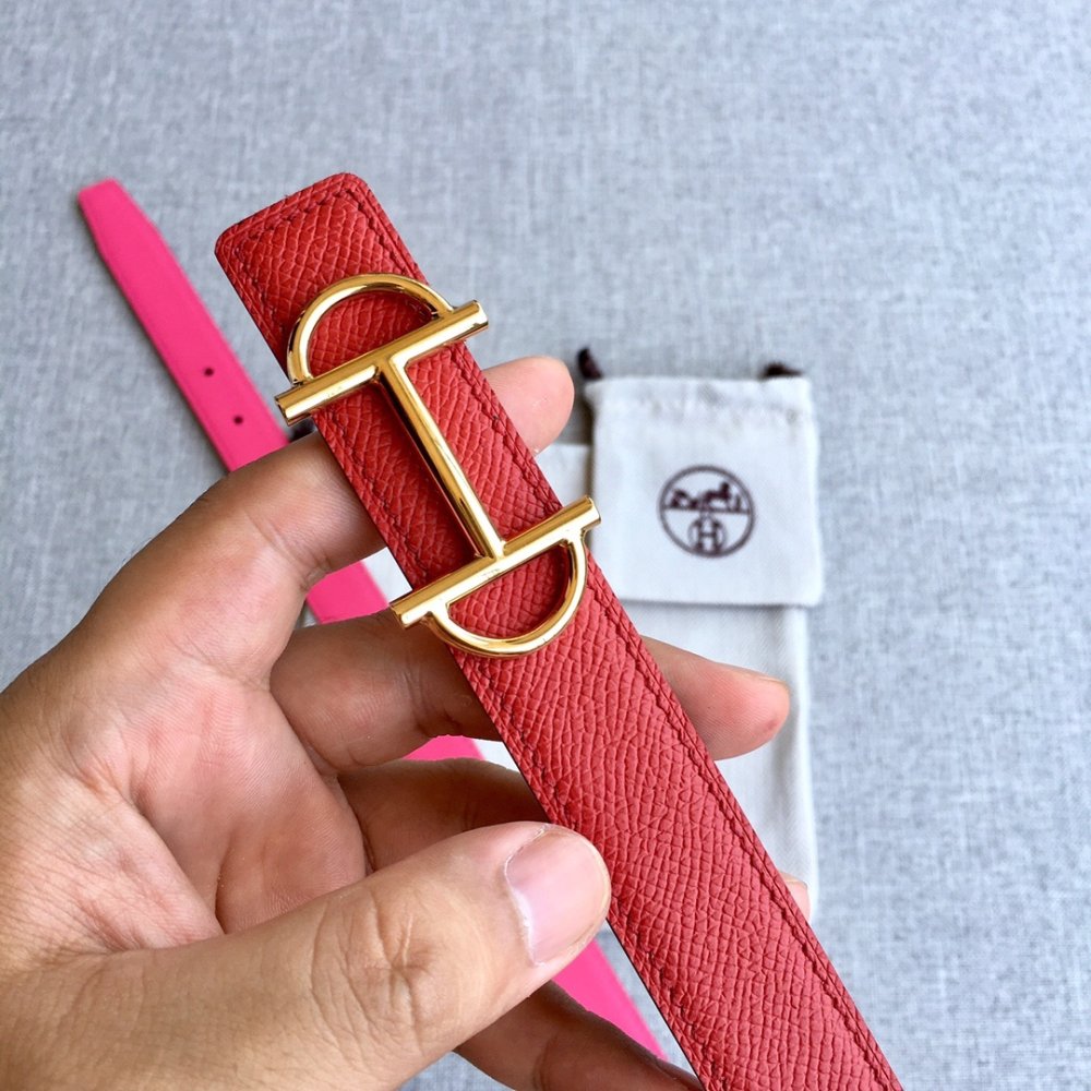 Ремень кожаный 2.5 см фото 7