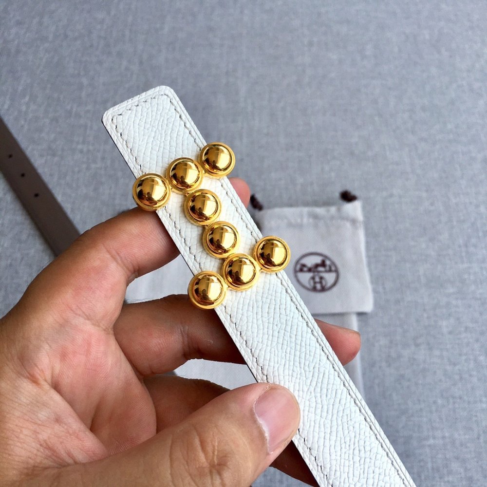 Ремень кожаный 2.5 см фото 7