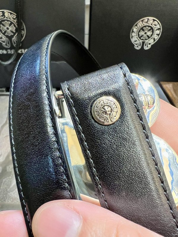 Ремень кожаный 2.5 см фото 7