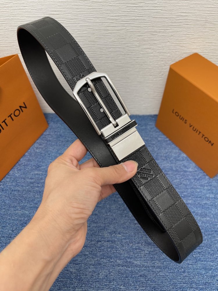 Ремень кожаный 3.5 см