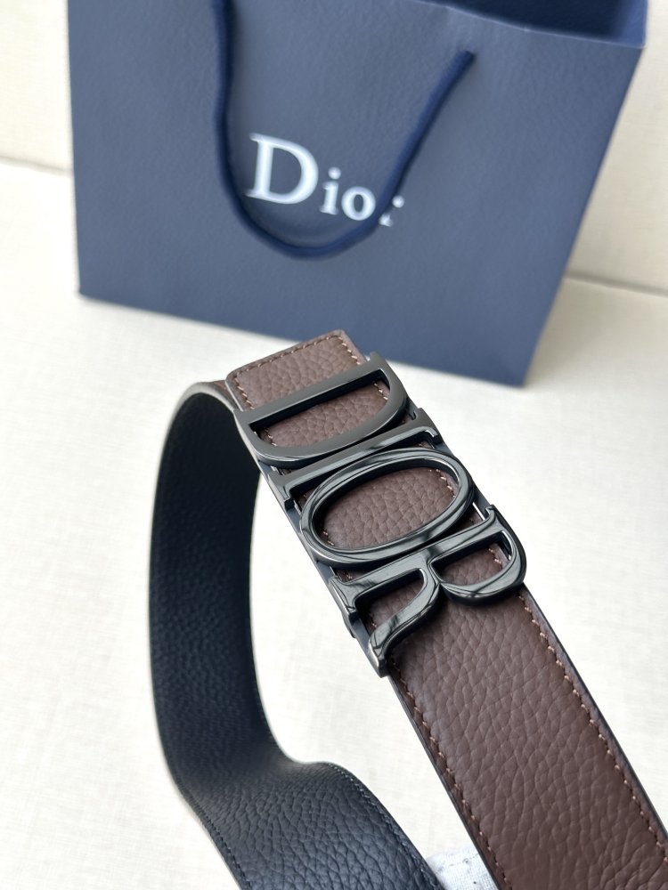 Ремінь шкіряний 3.5 см фото 2