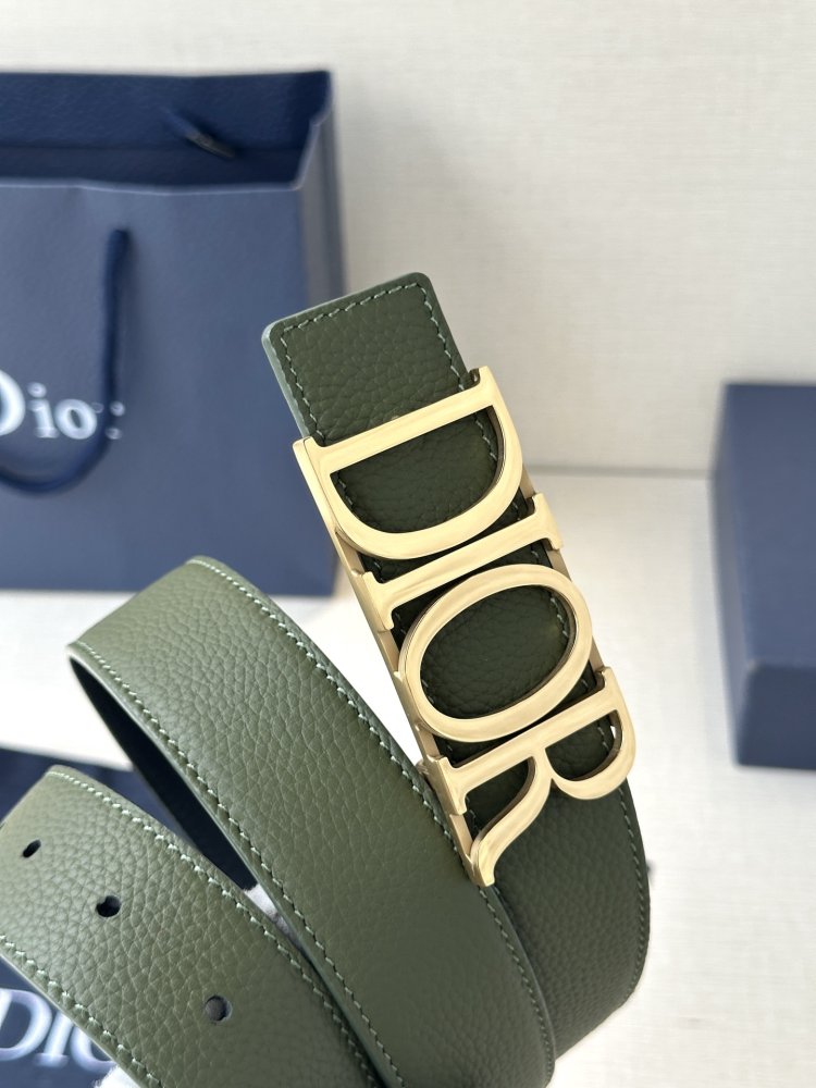 Belt leather 3.5 cm фото 3