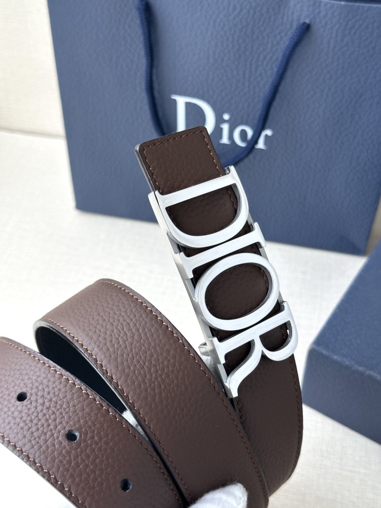 Ремінь шкіряний 3.5 см фото 4