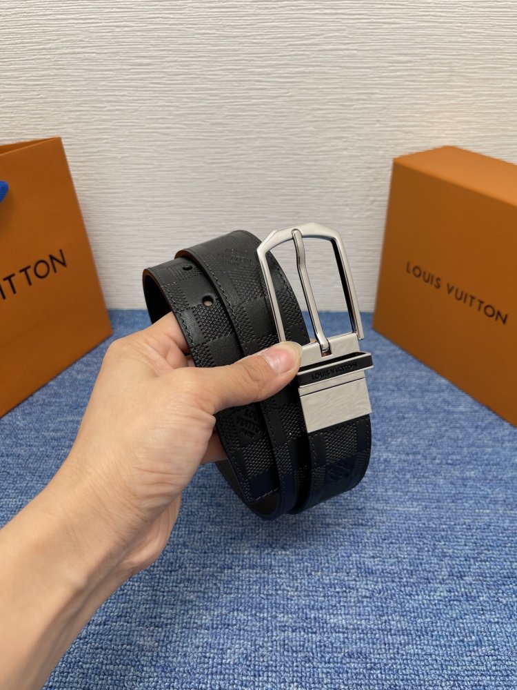 Ремень кожаный 3.5 см фото 5