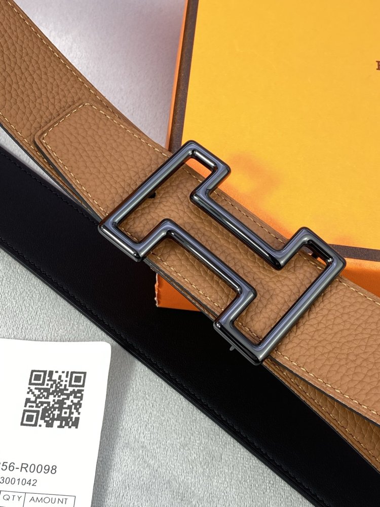 Ремень кожаный 3.8 см фото 2