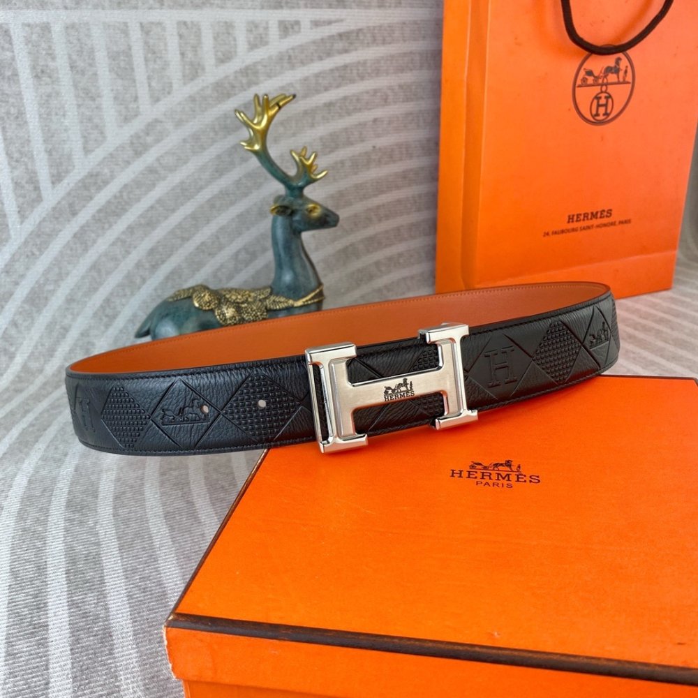 Ремень кожаный 3.8 см фото 2