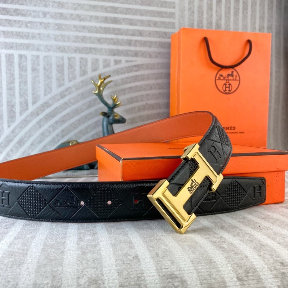 Ремень кожаный 3.8 см фото 5