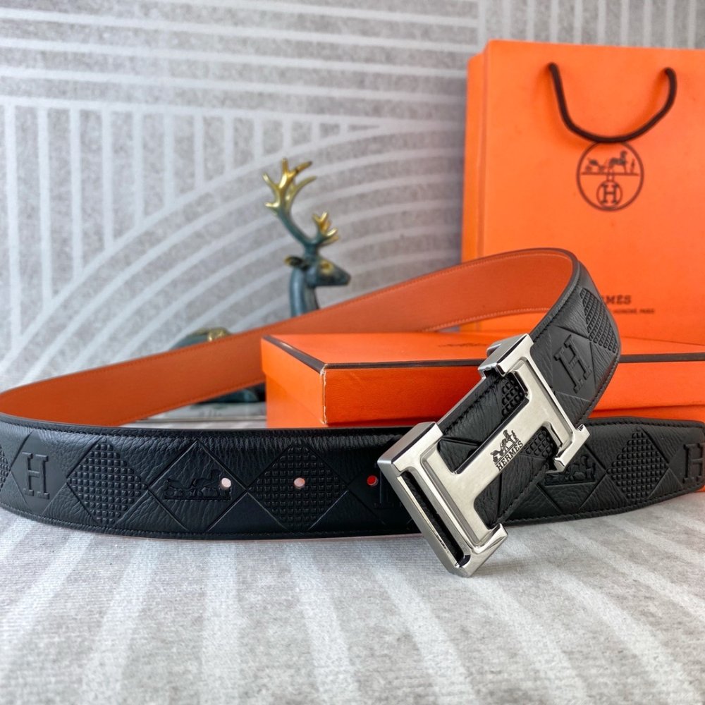 Ремень кожаный 3.8 см фото 5