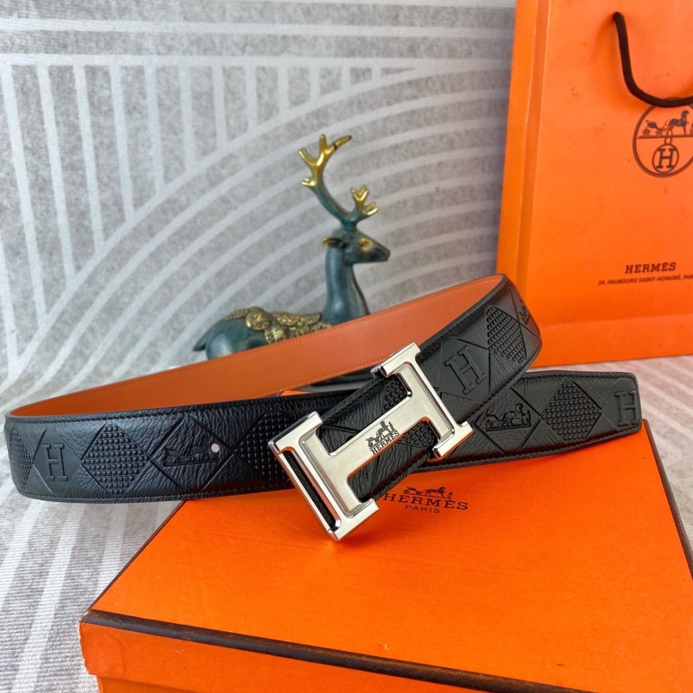 Ремень кожаный 3.8 см фото 6