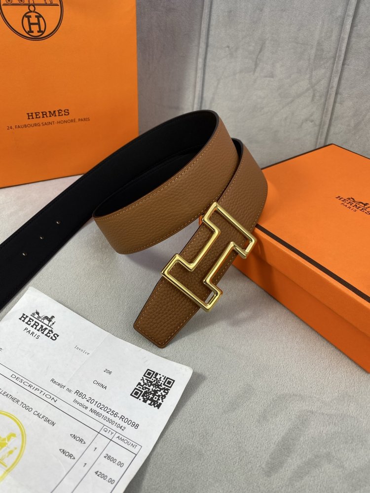 Ремень кожаный 3.8 см фото 7