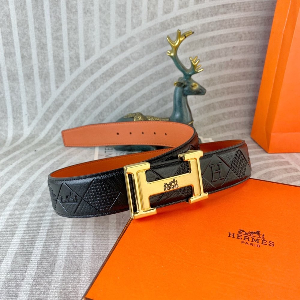 Ремень кожаный 3.8 см фото 7