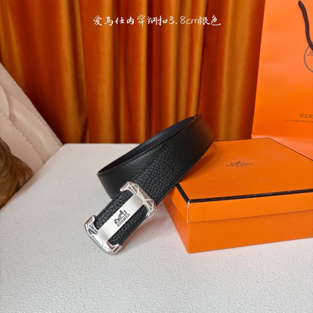Belt leather 38 mm