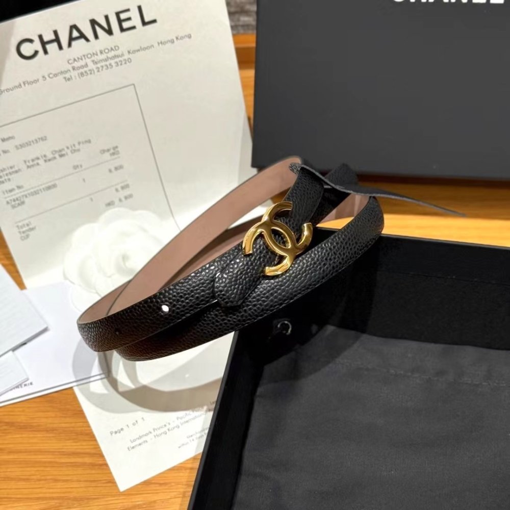 Ремень кожаный женский 1.5 см