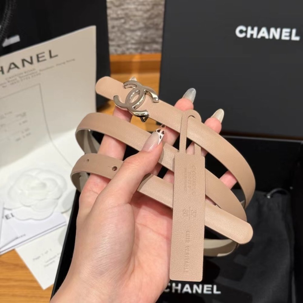 Ремень кожаный женский 1.5 см фото 2