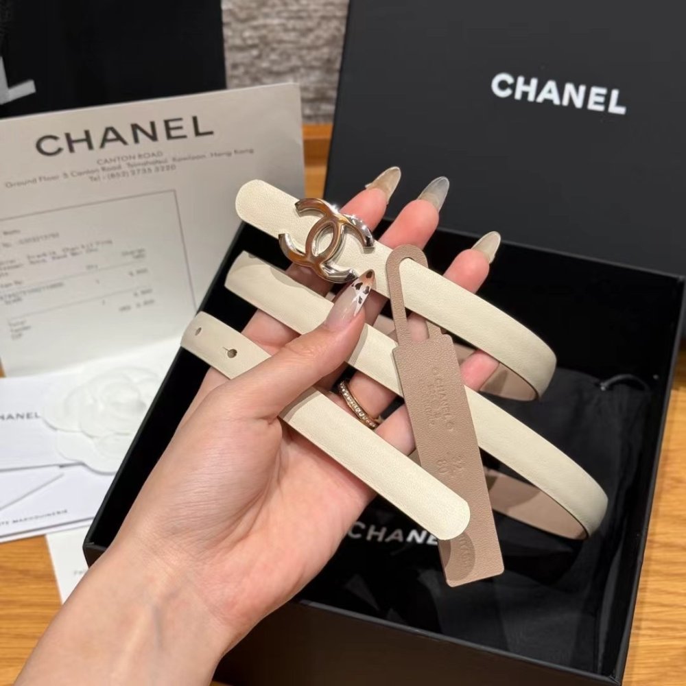 Ремень кожаный женский 1.5 см фото 2