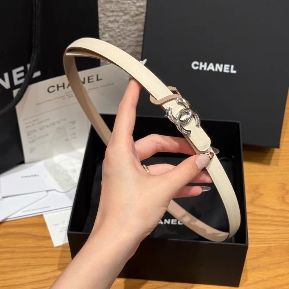 Ремень кожаный женский 1.5 см фото 4