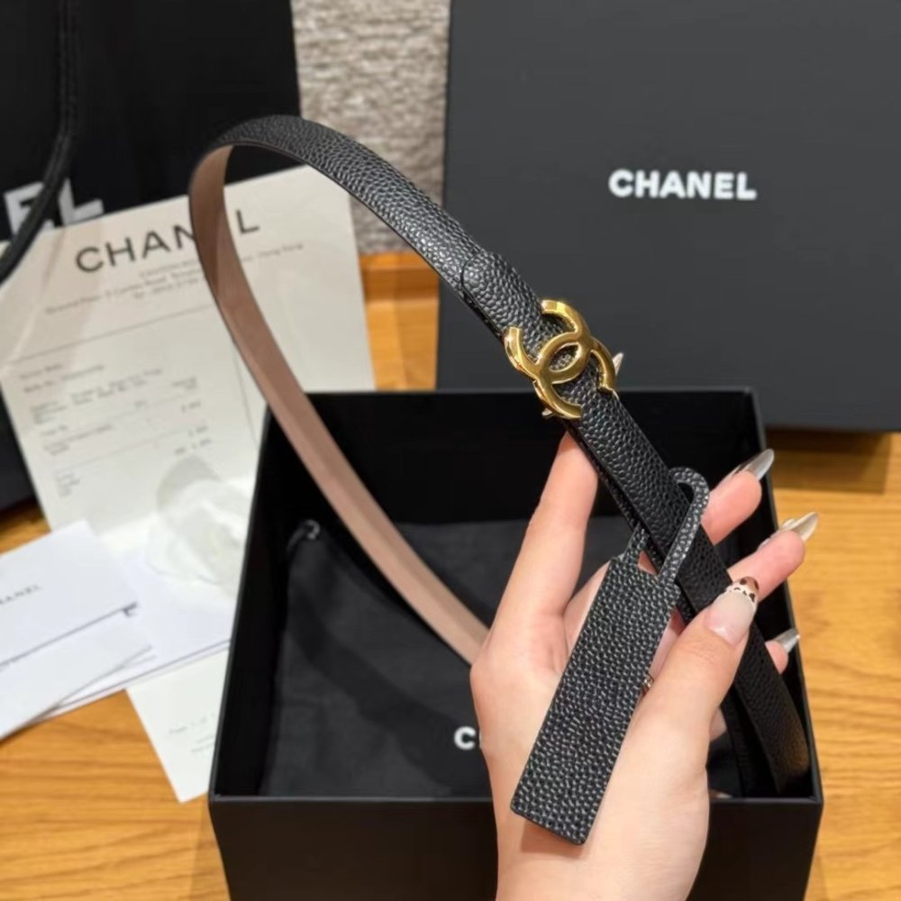 Ремень кожаный женский 1.5 см фото 4