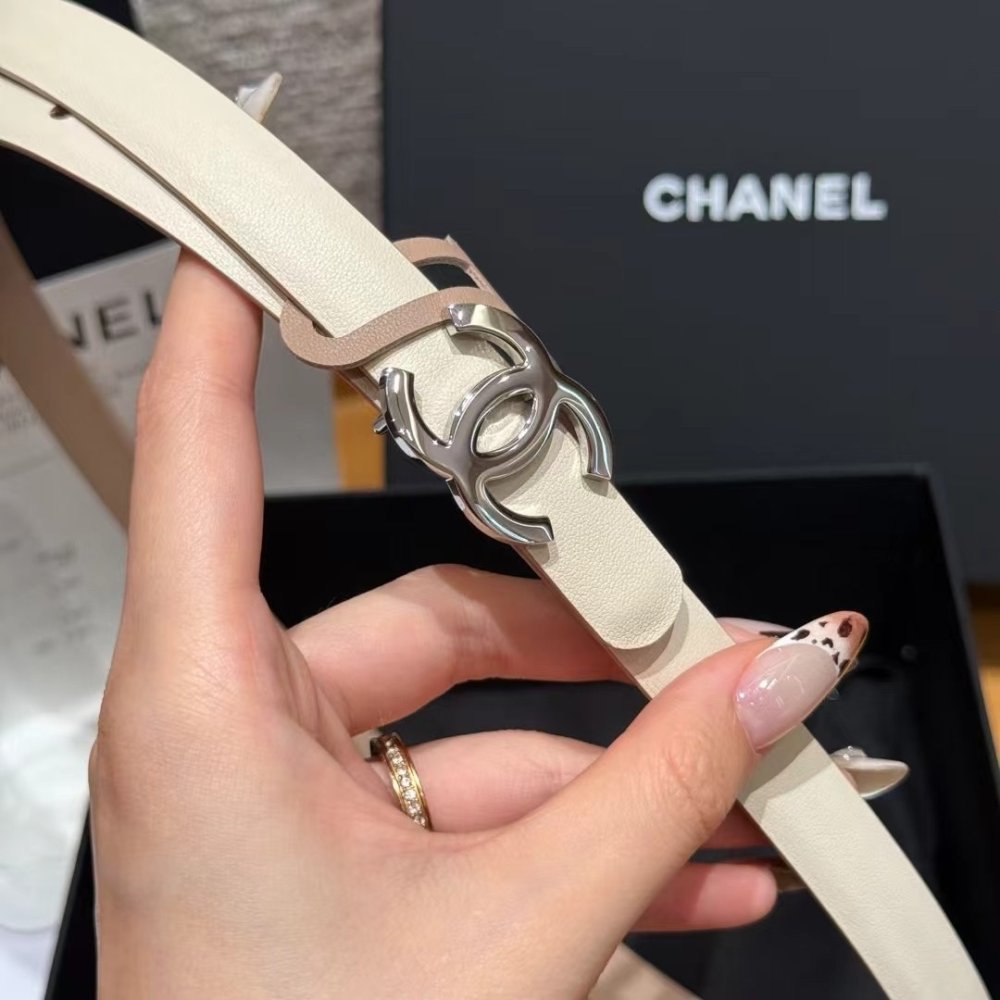 Ремень кожаный женский 1.5 см фото 5