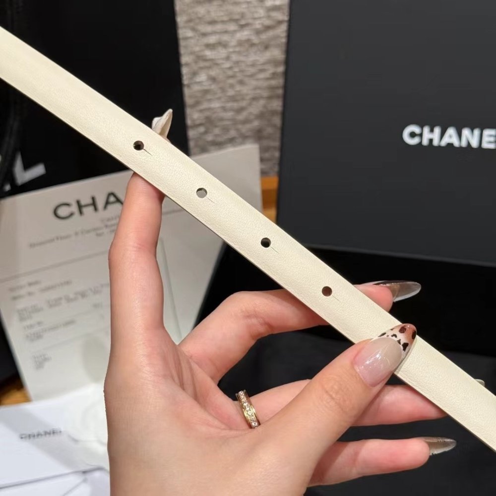 Ремень кожаный женский 1.5 см фото 8