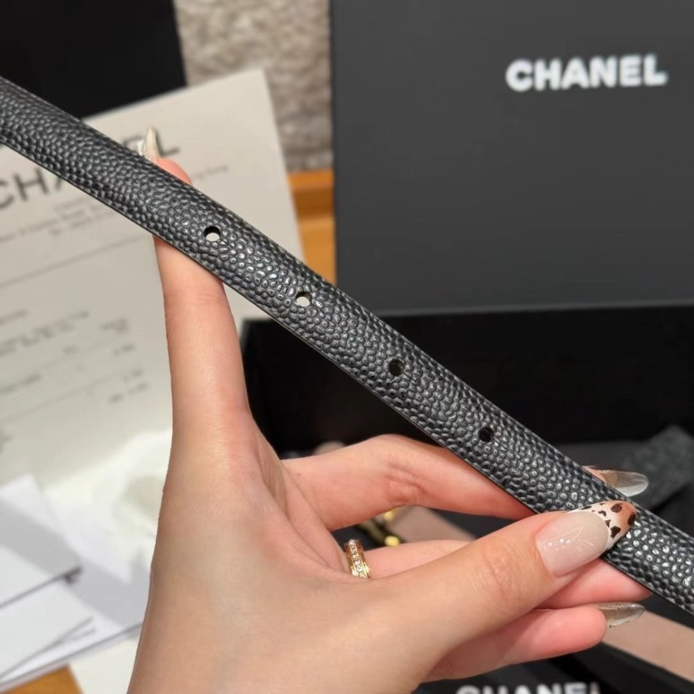 Ремень кожаный женский 1.5 см фото 8