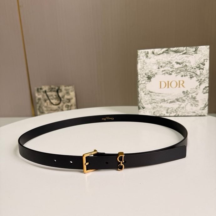 Ремінь шкіряний жіночий 2 см