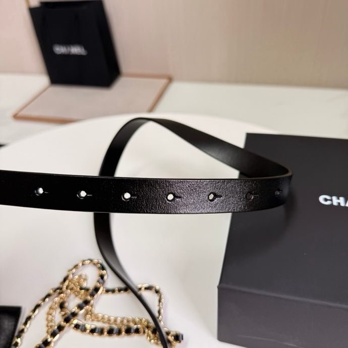 Ремень кожаный женский 2 см фото 2