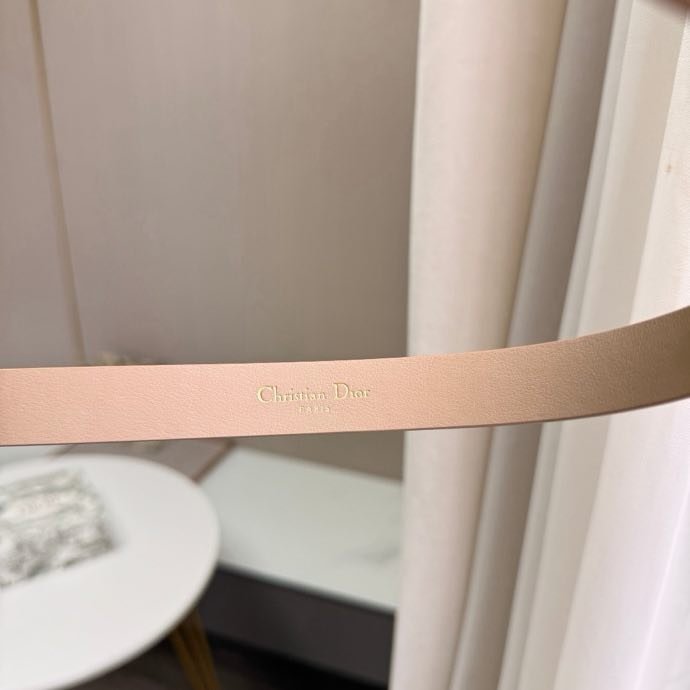 Belt leather female 2 cm фото 2