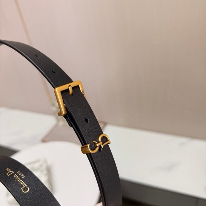 Ремінь шкіряний жіночий 2 см фото 3