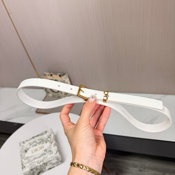 Ремень кожаный женский 2 см фото 3