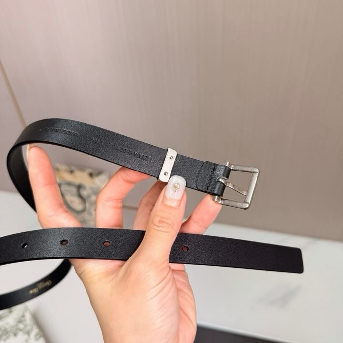 Ремень кожаный женский 2 см фото 4