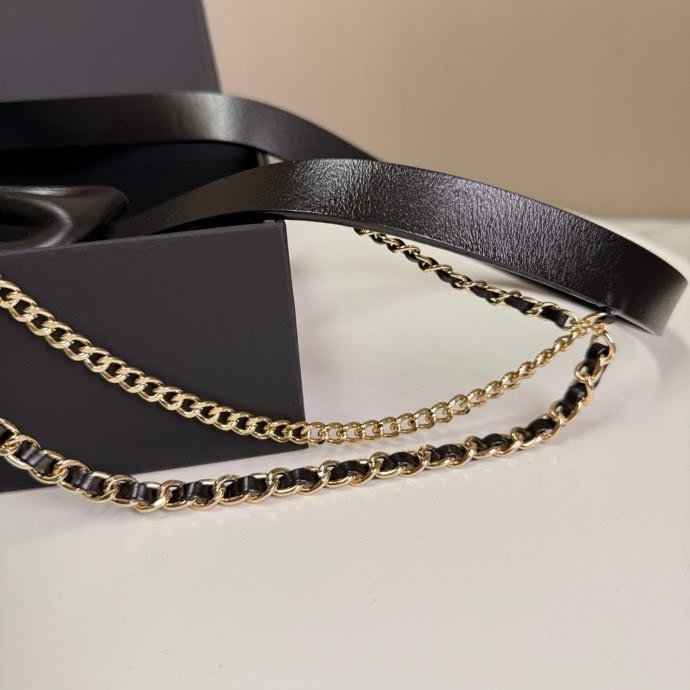 Ремень кожаный женский 2 см фото 5